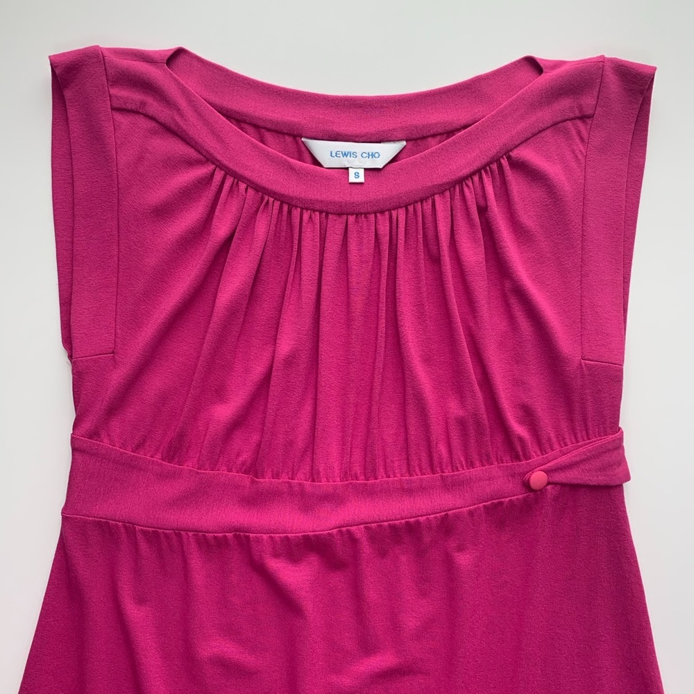 2/$50 - Lewis Cho Empire Waist Pink Dress - Picture 3 of 8